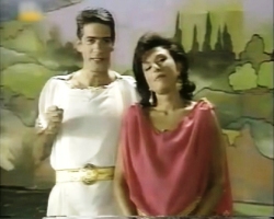 Filippos Sofianos et Dafne Bokota à Athènes/Zografou (1995)