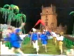 L’équipe française du Havre, victorieuse à Lisbonne (1992).